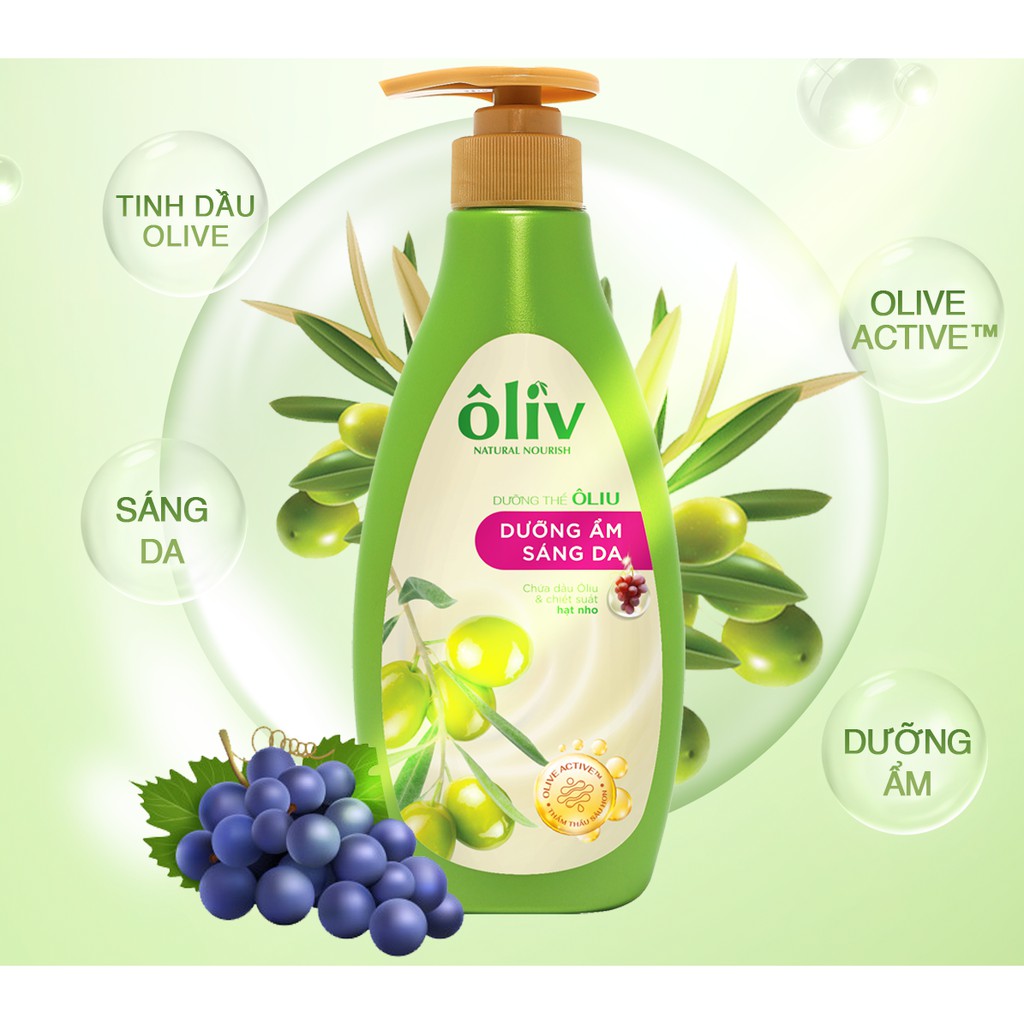 Sữa dưỡng thể Ôliv Sáng Da 200ml | BigBuy360 - bigbuy360.vn