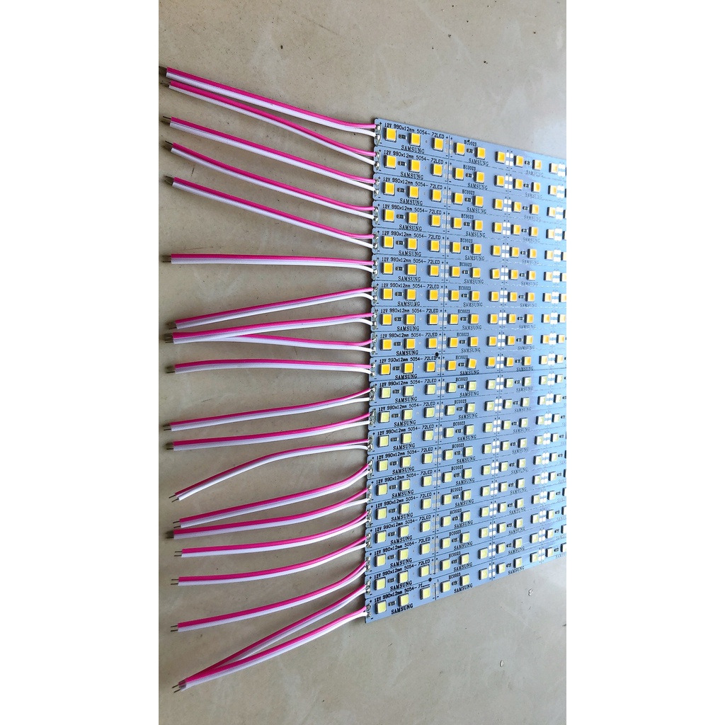 LED THANH 5054 -12V- DÀI 1M BẢN 10 THANH