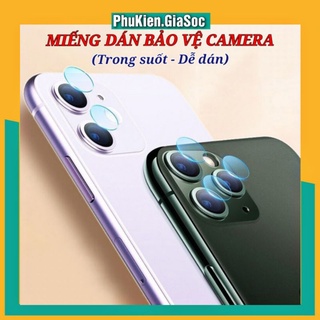 [CƯỜNG LỰC CAMERA] Kính Cường Lực Chống Trầy Dành Cho Camera Iphon 11ProMax/11Pro/11/12ProMax/7Plus/XsMax