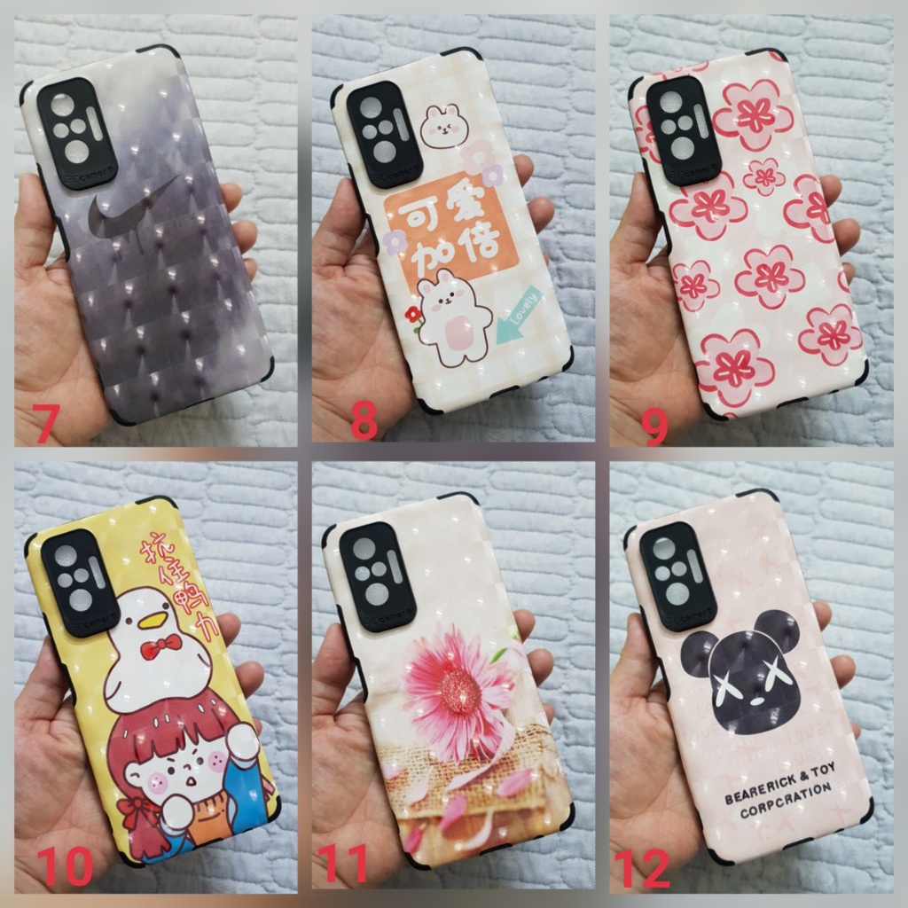 Ốp lưng Xiaomi Redmi Note 10 Pro silicon in hình ánh vân  chống sốc có gờ bảo vệ camera