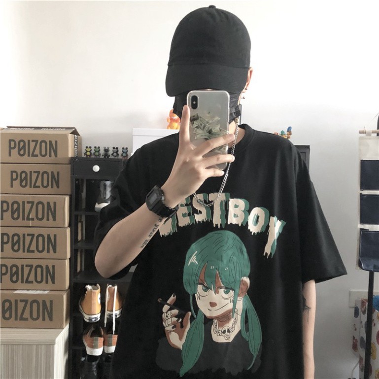 Áo thun tay lỡ Unisex Akyo, áo phông form rộng AT07 | BigBuy360 - bigbuy360.vn