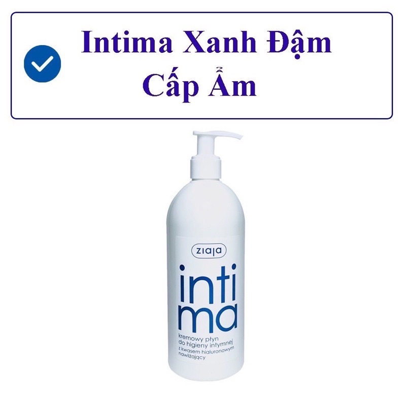 DUNG DỊCH VS PHỤ NỮ ZIAJA INTIMA 4 MÀU HỒNG, CAM, XANH NHẠT, XANH ĐẬM