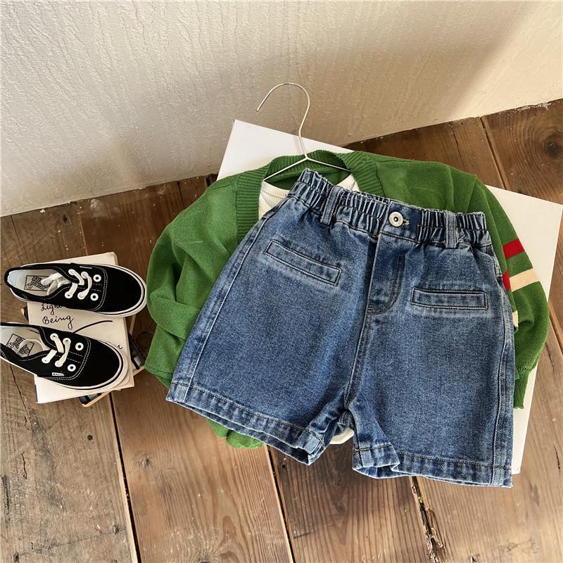 Quần Jeans Lửng Phối Túi Phong Cách Hàn Quốc Thời Trang Mùa Hè Dành Cho Trẻ 2022