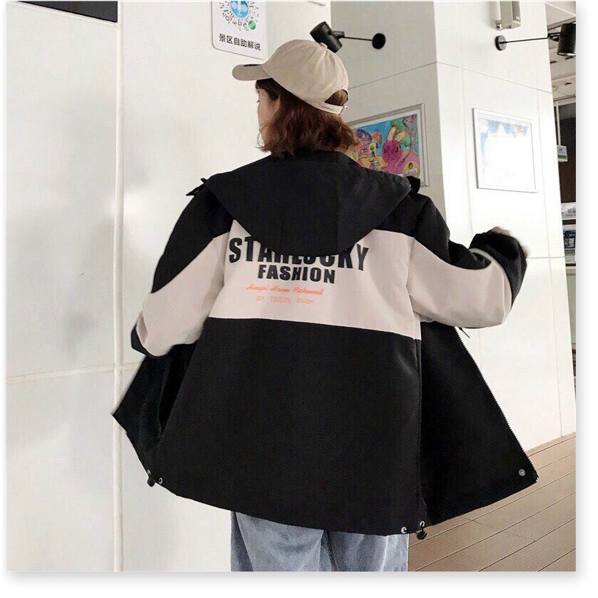 ÁO KHOÁC KAKI HỘP NỮ FORM RỘNG XINH XẮN,THIẾT KẾ HỌA TIẾT SIÊU XINH KOKO MI STORE