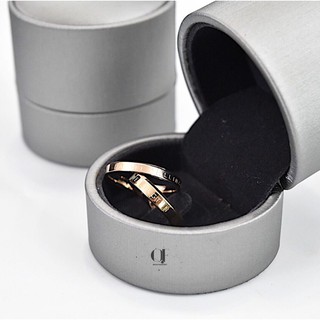 Nhẫn nam-nữ thời trang thép titan