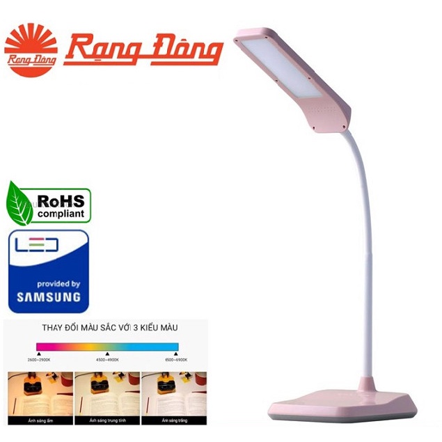 [ĐƯỢC CHỌN MÀU] Đèn bàn Led bảo vệ thị lực Rạng Đông RD-RL-36.LED chính hãng- bảo hành 12 tháng