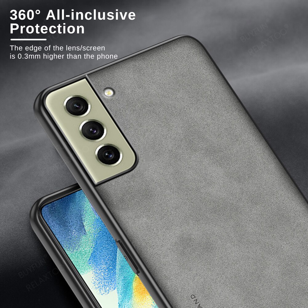 Leather Protective Case For Samsung Galaxy S21 S20 FE Shockproof Soft Cover Sumsung S21FE S20FE S 21 20 FE SansungS21FE Fundas