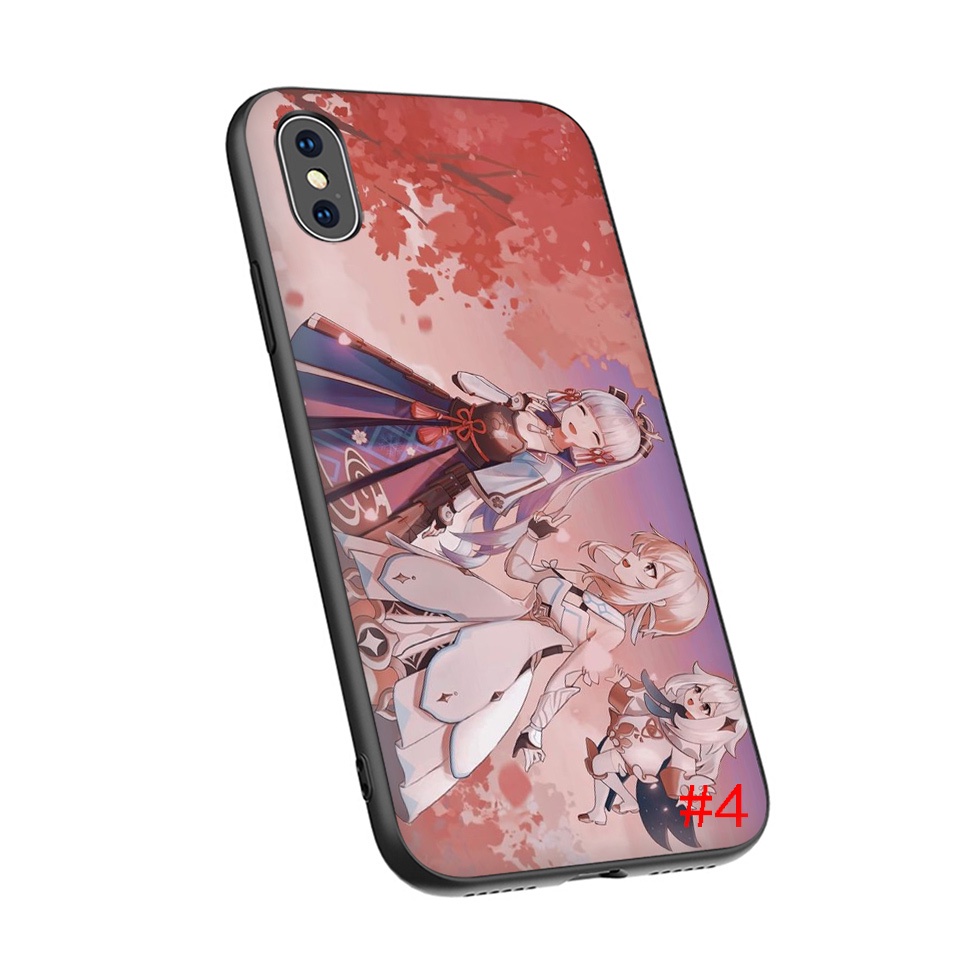 Ốp điện thoại mềm LN44 in hình Game Genshin Impact thích hợp cho iphone 5 5S 6 6S 7 8 Plus X XS Max XR SE 2016 2020