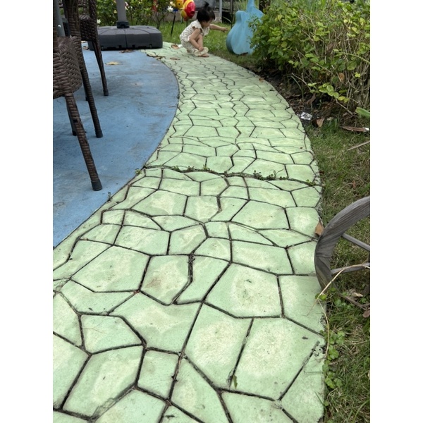 Khuôn nhựa đổ bê tông tạo hình lối đi