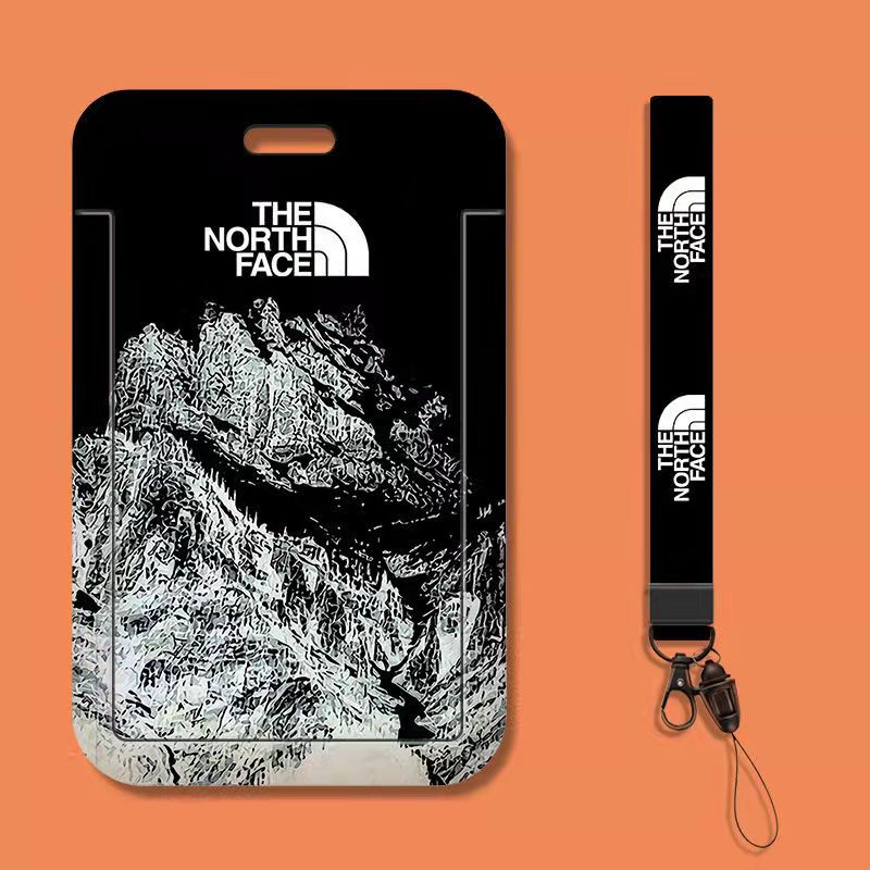 Ví Đựng Thẻ Ngân Hàng / Danh Thiếp The North Face Có Dây Đeo Thời Trang