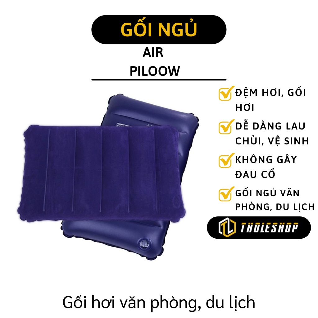 Gối hơi - Gối Ngủ Văn Phòng, Du Lịch, Dã Ngoại Gấp Gọn, Dễ Dàng Vệ Sinh 4528