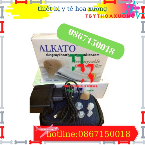 [Hàng Chính Hãng] Máy Trợ Thính Alkato Sạc Điện VT-905