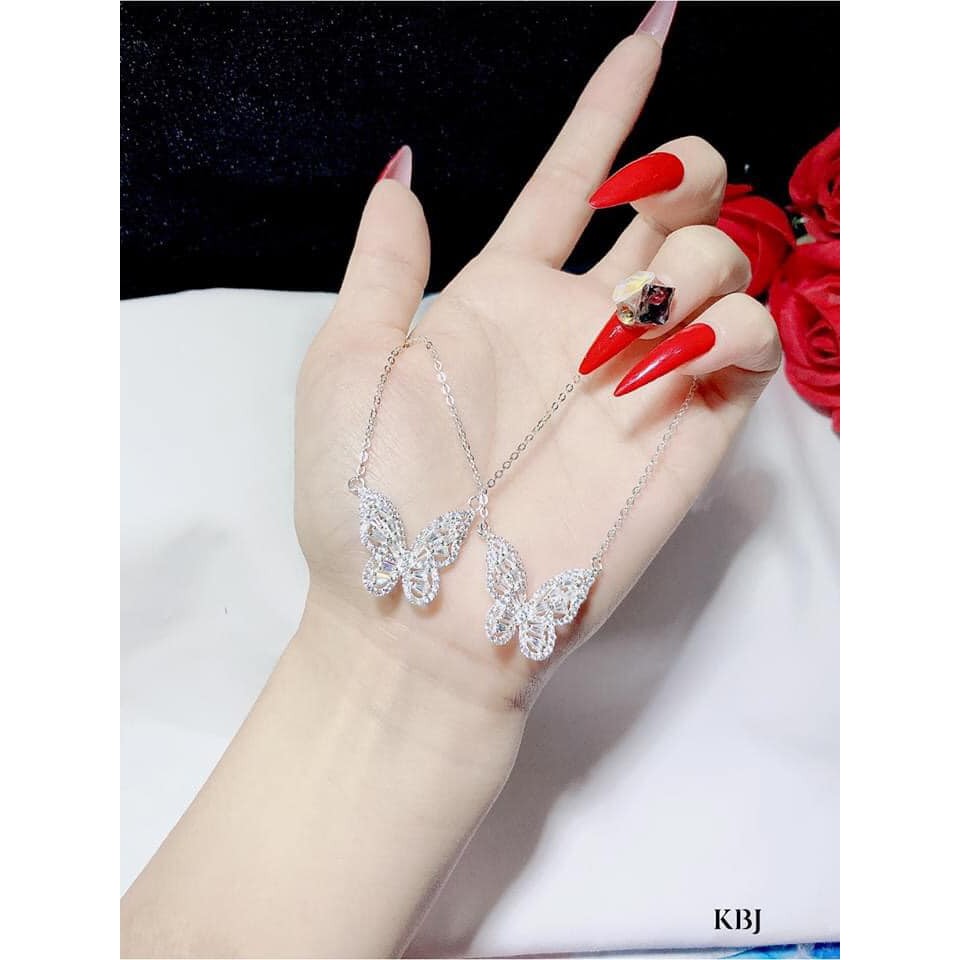 DÂY CHUYỀN NỮ BẠC TA - DC BƯỚM XINH