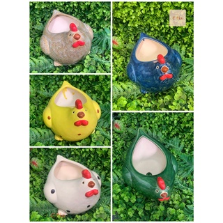 Chậu gốm gà mẹ - chậu trồng cây, sen đá, decor trang trí sân vườn - gốm xuất khẩu