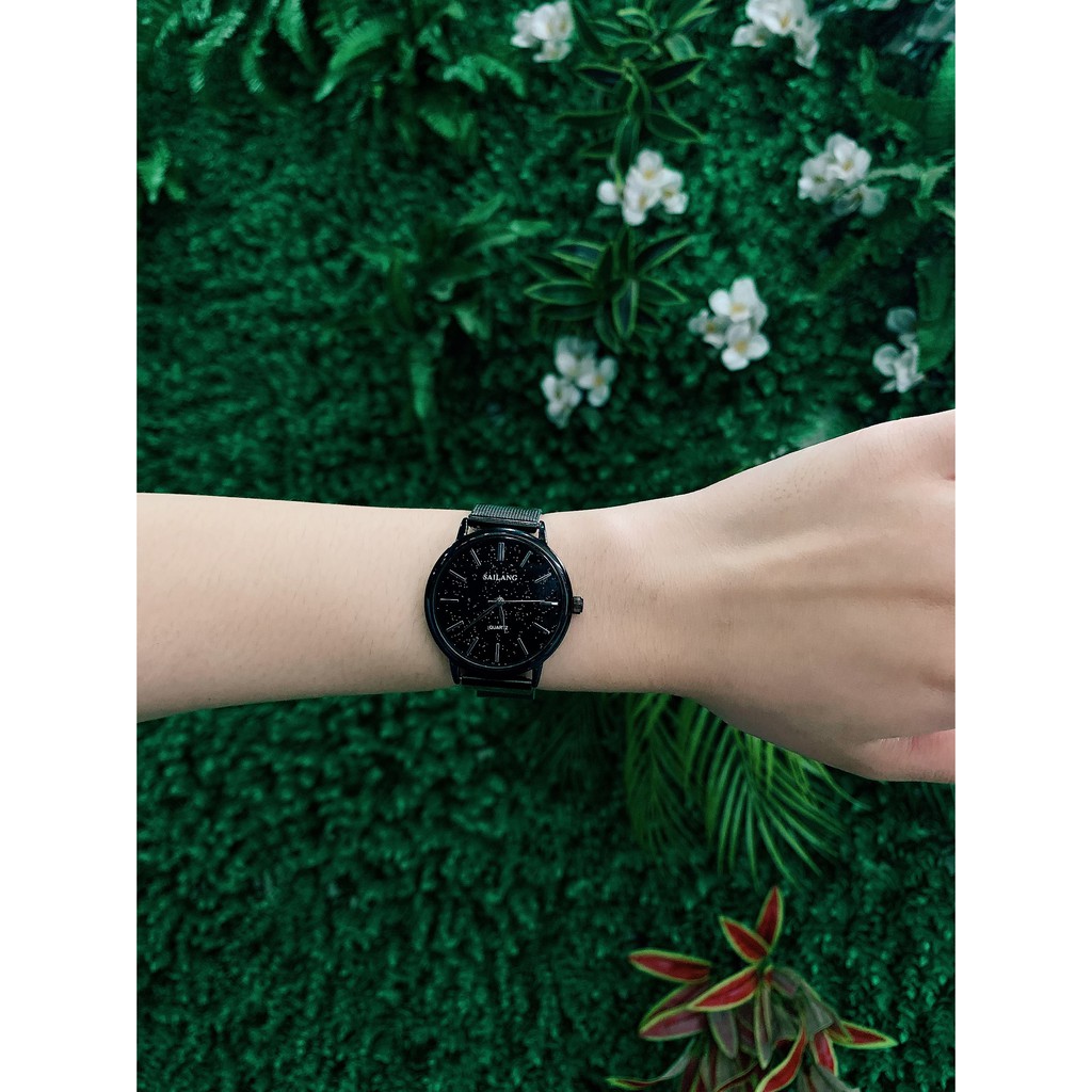 Đồng Hồ Nữ SAILANG 004  ⚡ [Mẫu Siêu Đẹp] ⚡ Với Mặt Dây Kim Loại Chất Lượng, Thời Thượng