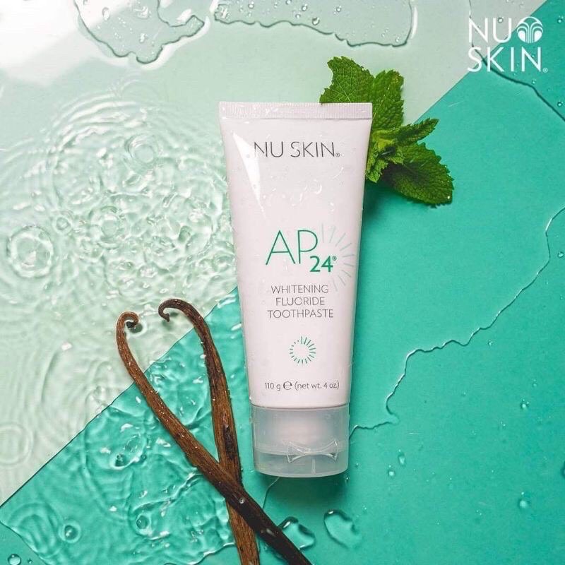 [Mẫu mới - chuẩn USA] Kem đánh trắng răng Nuskin AP24 - TEM TIẾNG ANH