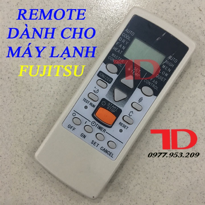 Remote máy lạnh, điều khiển dành cho máy lạnh FUJITSU