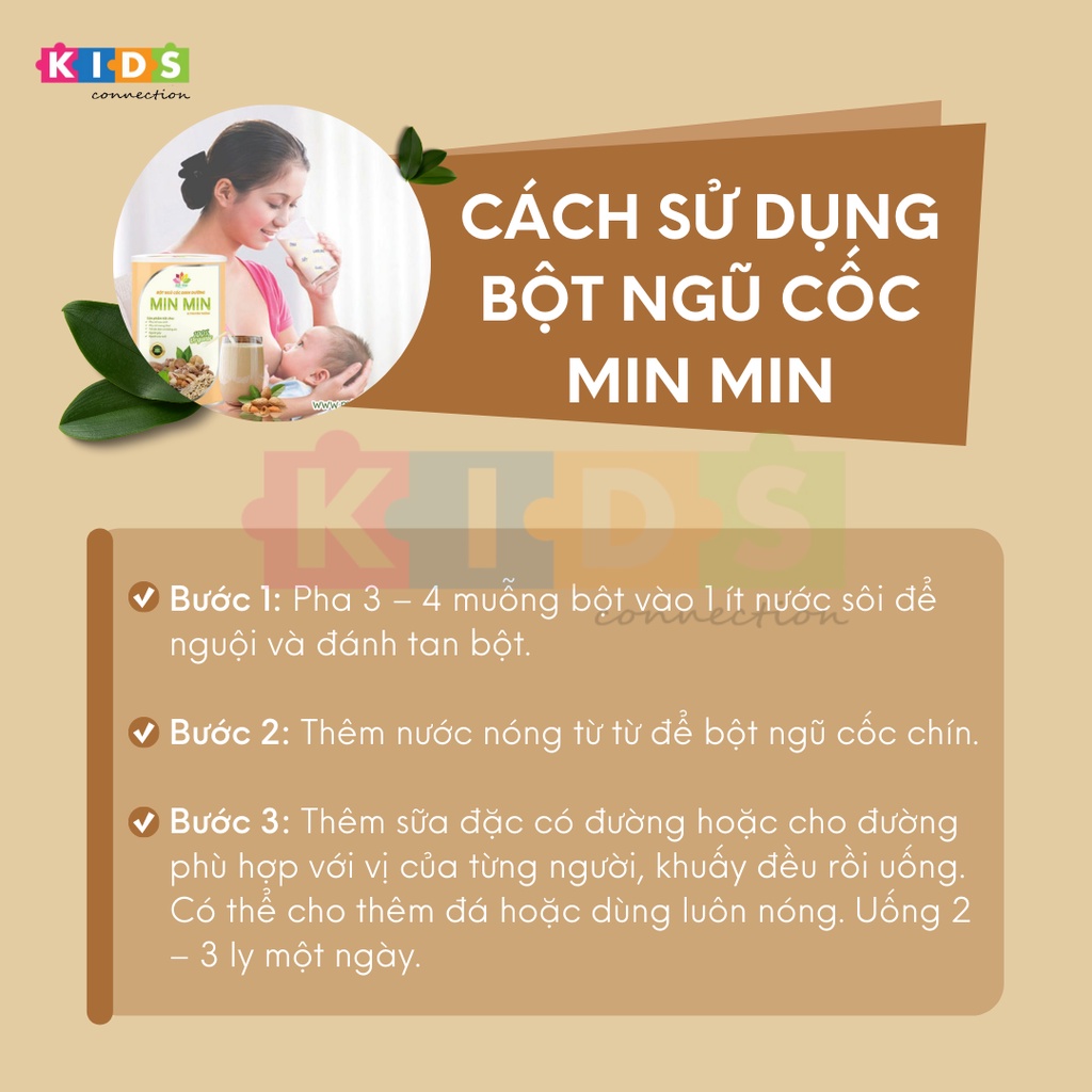 Ngũ cốc dinh dưỡng bà bầu/ lợi sữa Min Min 29 Loại Hạt cao cấp (1kg/2hộp)