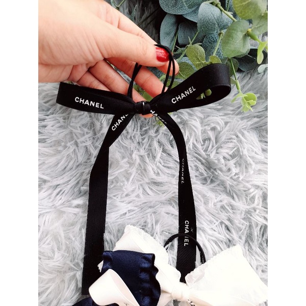 buộc tóc thương hiệu chanel hình thật