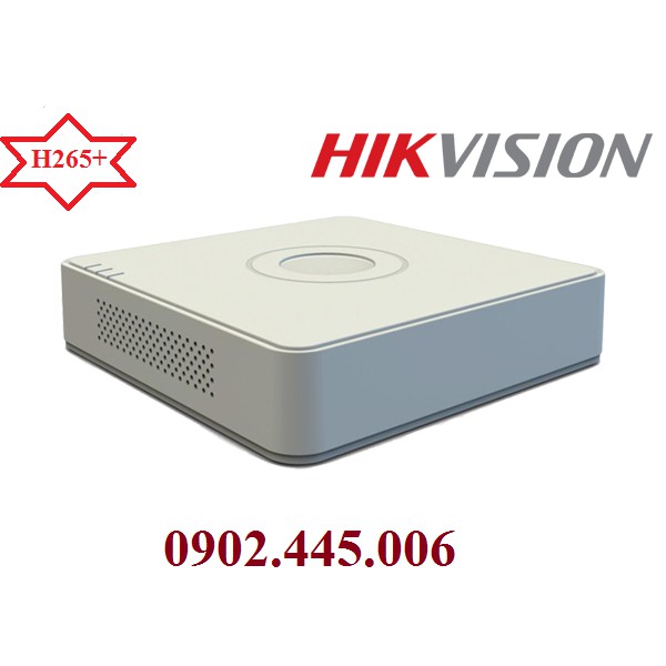 Đầu ghi hình 2MP/3MP HD-TVI 8 kênh DS-7108HQHI-K1 hỗ trợ 2 IP camera 4MP