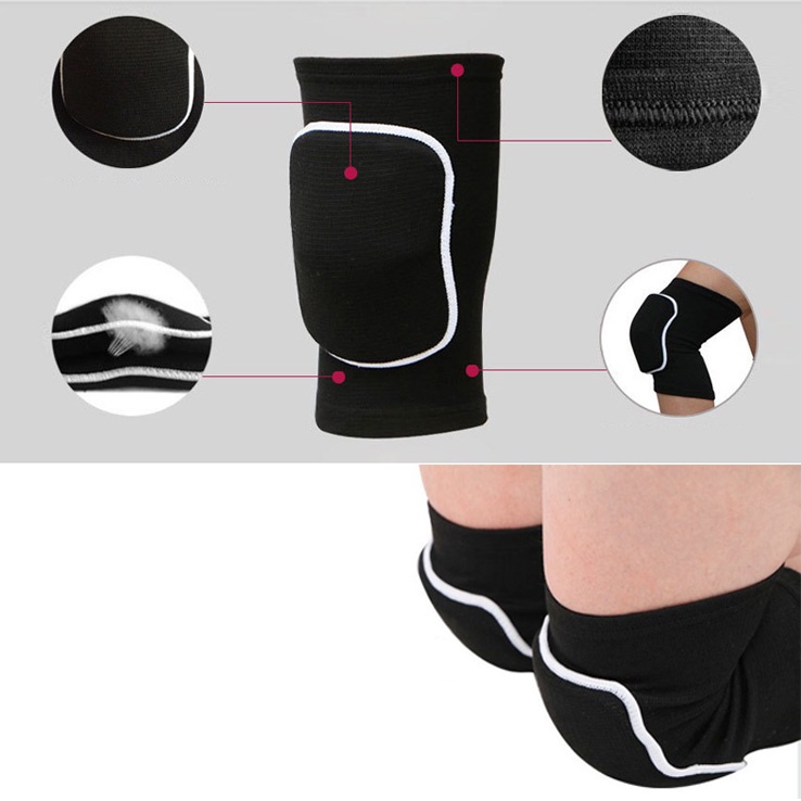 [1 Đôi] Miếng đệm Xỏ bảo vệ gối hỗ trợ tập Yoga, Gym, chơi thể thao