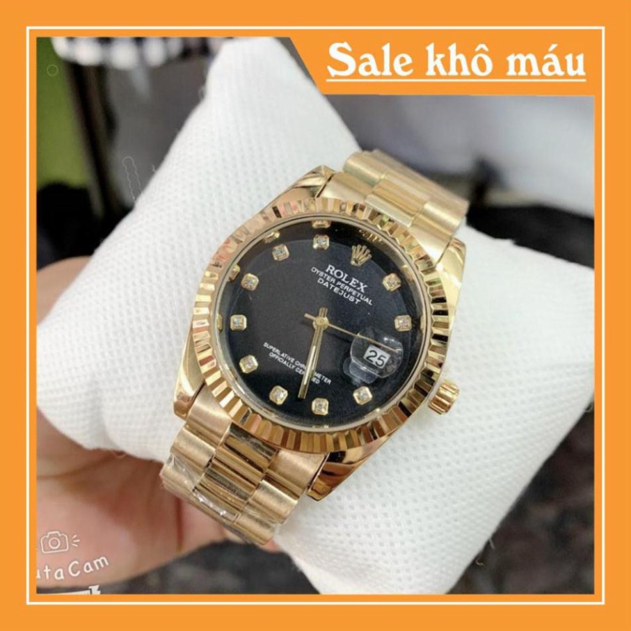 Đồng hồ Nam Rolex dây thép nguyên khối sang trọng đẳng cấp