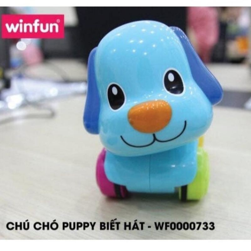 Chú chó Winfun Puppy có đèn nhạc - Winfun 0733