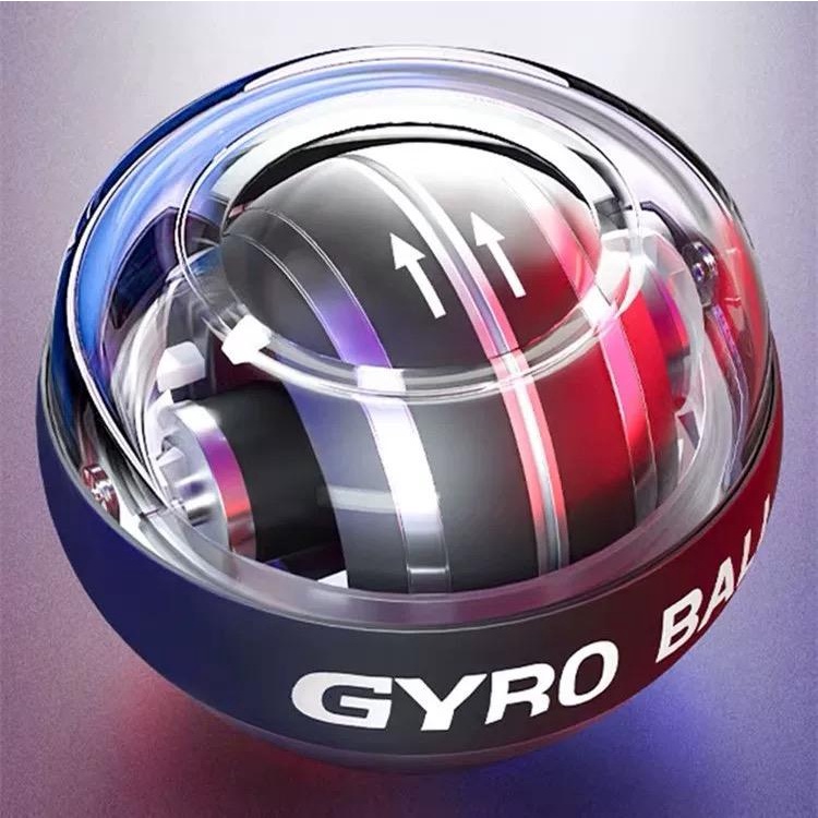 Bóng tập cổ tay Gyro Ball thiết kế xoay tròn, bóng dùng lực xoay tự động giúp nâng tầm sức mạnh cơ tay