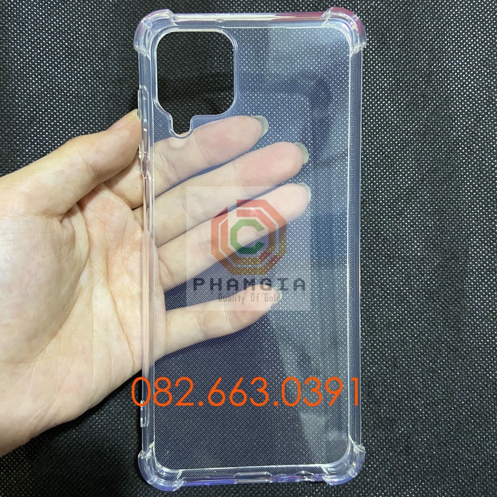 Ốp lưng Samsung A12 / A22 chống sốc dẻo trong siêu đẹp