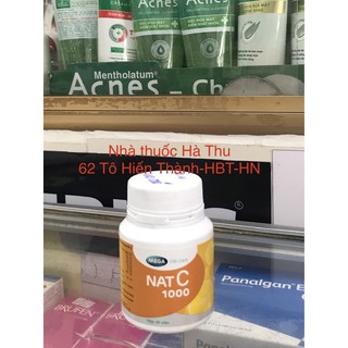 Viên uống bổ sung Vitamin C - Mega Nat C 1000