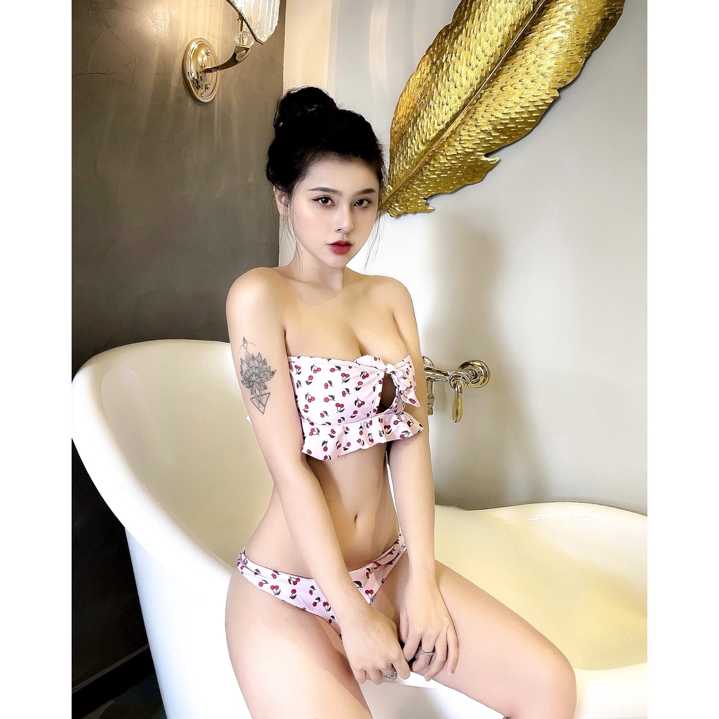 Set bikini cherry HB25 Hỉn Hỉn Store