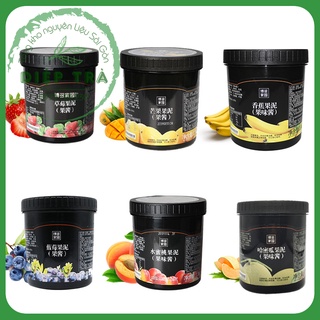 Sốt Boduo vị: Xoài, Dâu, Đào, Việt Quất, Dưa Lưới, Chuối (1.3kg)