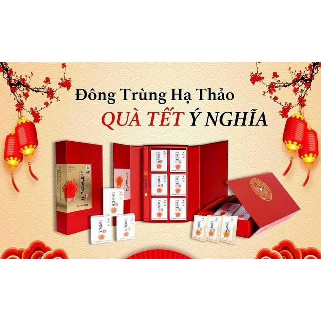 Nước Đông Trùng Hạ Thảo NONGZIN (60Gói x30ml)