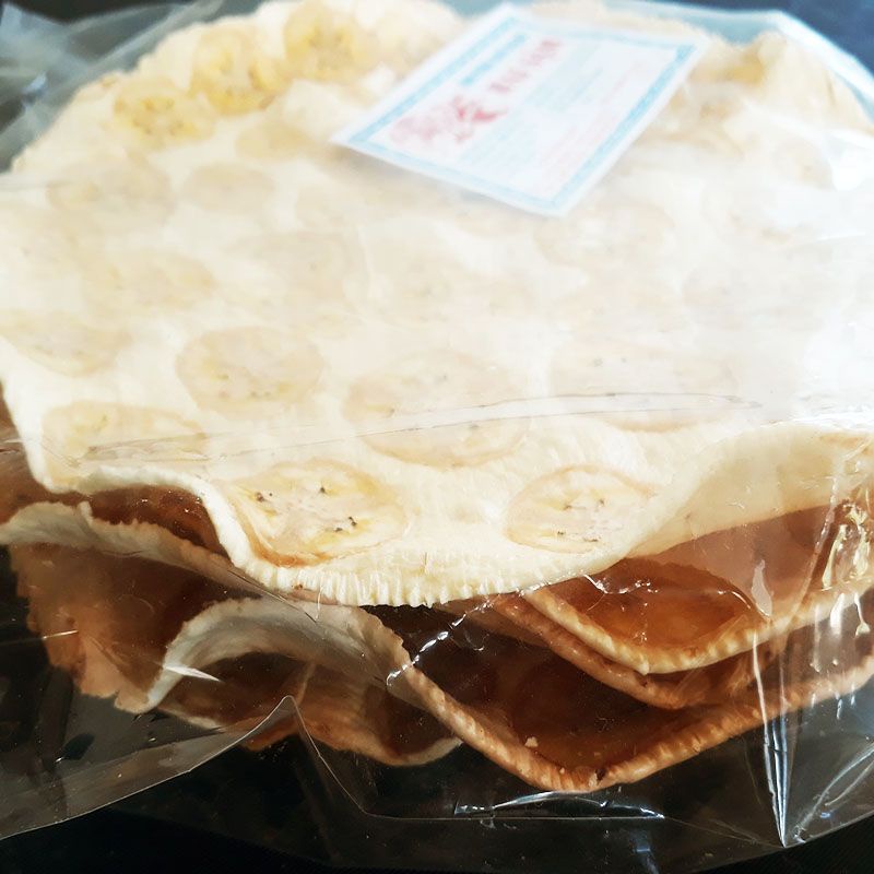 Bánh tráng chuối loại ngon 10 bánh chưa nướng