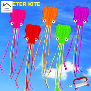 Diều hình bạch tuộc chiều dài 4m kèm dây 30m