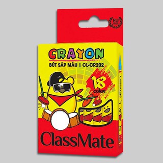 Bút sáp 18 màu class mate cl-cr202