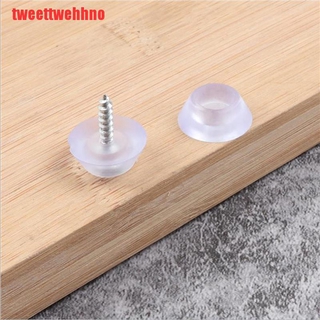 (Hàng Mới Về) Set 10 Miếng Lót Chân Bàn Ghế Bằng Cao Su Chống Trượt