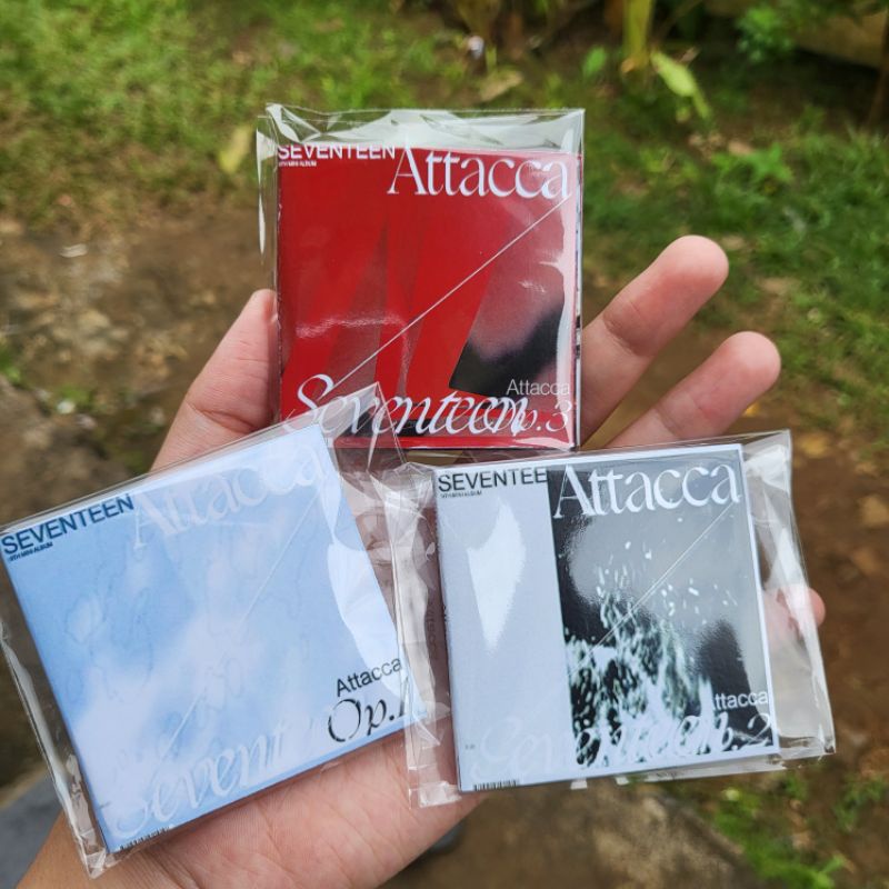 Album Ảnh Nhóm Nhạc Seventeen ATTACCA Cỡ Nhỏ