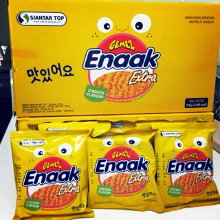 Snack mì ăn liền malaysia/mỳ ăn liền tẩm gia vị Gemez Enaak Extra chicken(vị gà)30g