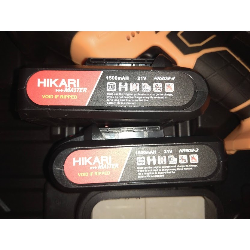 Máy cưa kiếm dùng pin 21v Hikari HR303-3 madein Thái Lan, Cưa cắt đa năng sắt,  gỗ, nhựa ,  ống nước ....tiện dụng