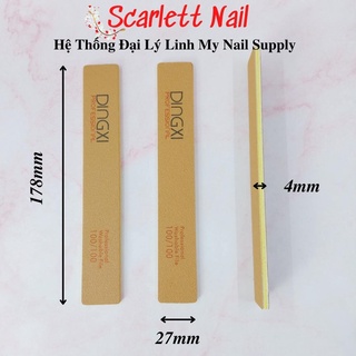 Dũa da bò Dingxi 100/100 - chuyên phá móng bột đắp móng gel móng giả