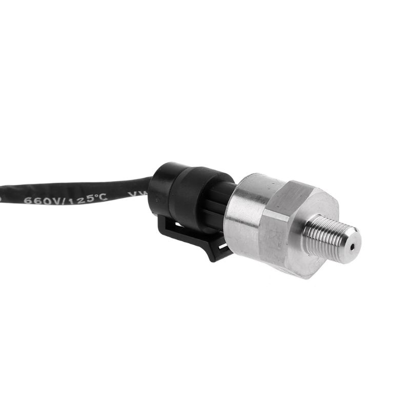 Đồng hồ đo áp suất nhiên liệu/nước/dầu/nhiệt độ/nước màn hình LCD 4 trong 1 dùng cho xe hơi