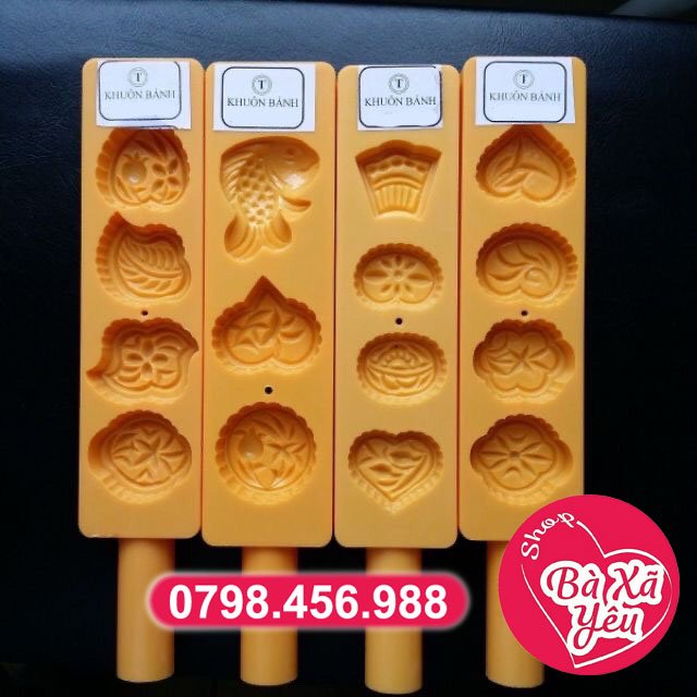 Combo 4 khuôn bánh phục linh - BX2414