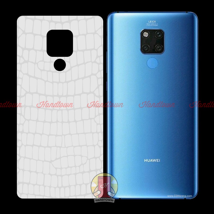Miếng Dán PPF Vân Cá Sấu Trong Suốt Cường Lực Mặt Sau Huawei Mate 20 / Mate 20 X / Mate 20 Lite / Mate 20 Pro