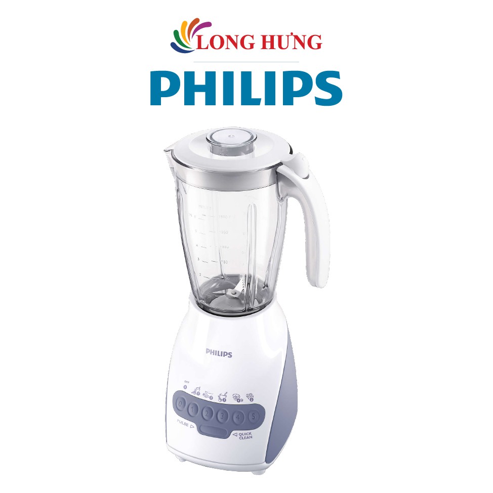 [Mã ELMALL61 giảm 6% đơn 300K] Máy xay sinh tố Philips HR2118 - Hàng chính hãng