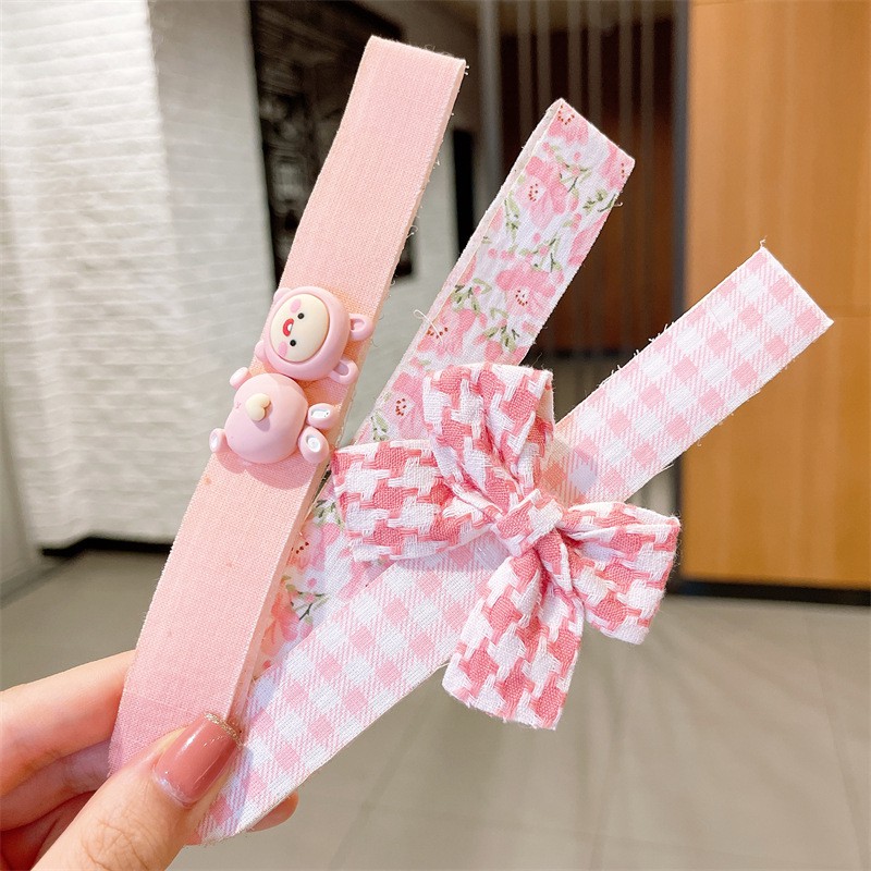 Set 3 chiếc băng đô dính tóc, dán tóc cho bé gái trendy phong cách Hàn Quốc - Selenshop