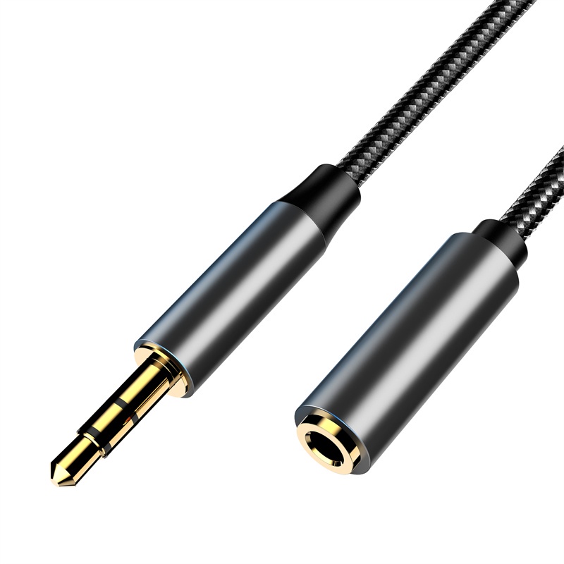 Dây Cáp Âm Thanh Nối Dài 1m / 1.5m AUX Giắc Cắm 3.5mm Chuyên Dụng Cho Loa / Tai Nghe