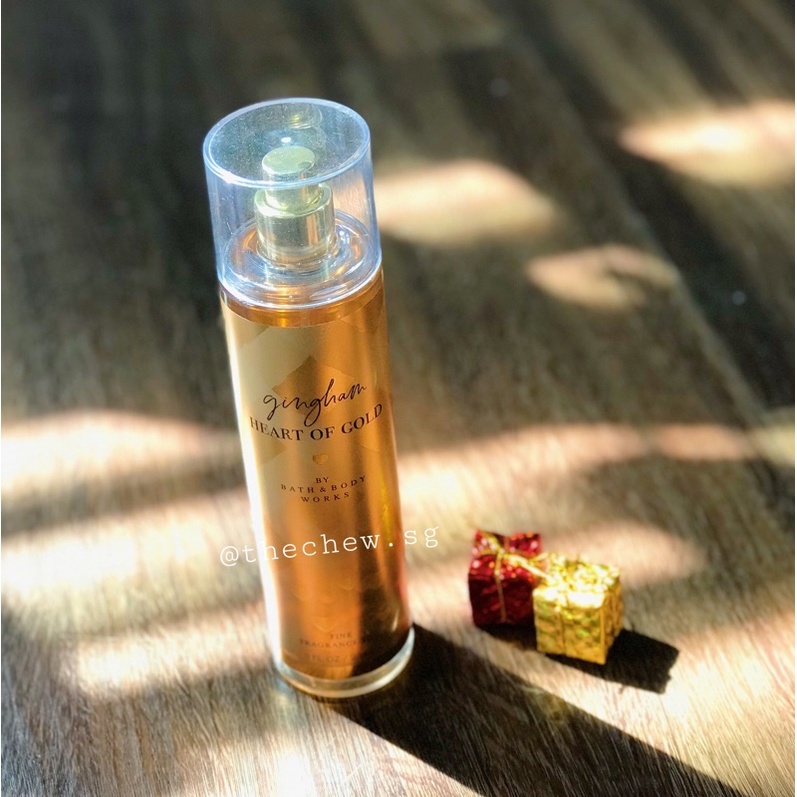 Xịt thơm toàn thân BATH&BODYWORKS Gingham Heart Of Gold