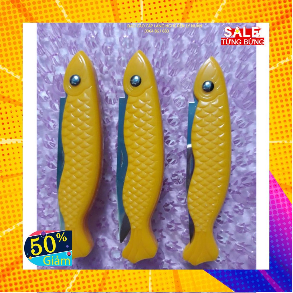 Dao gấp hình cá siêu sắc, siêu tiện dụng