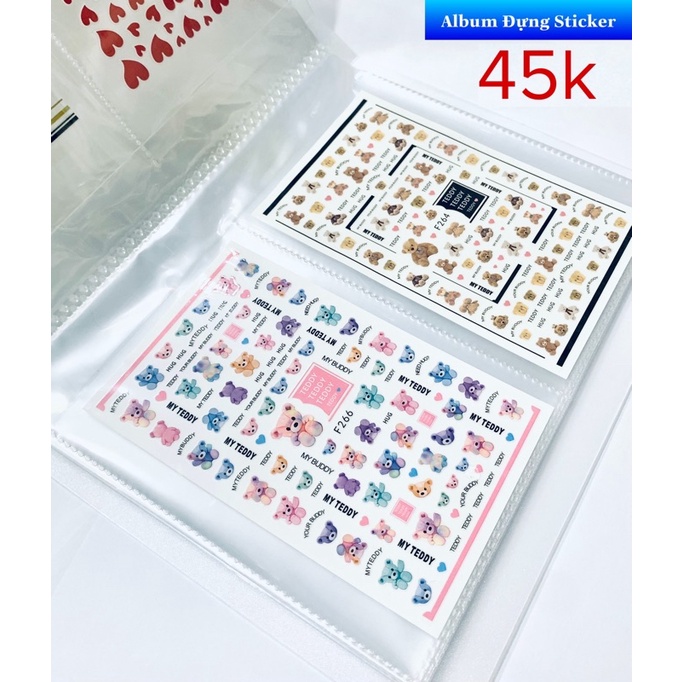 Sổ Album Đựng Sticker